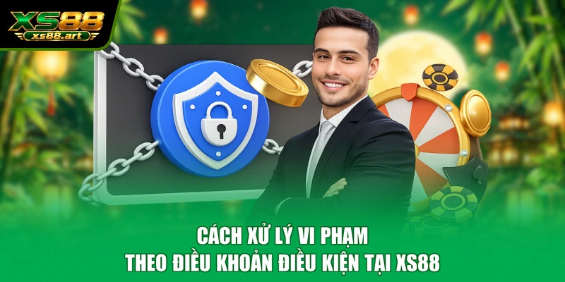 Cách xử lý vi phạm theo điều khoản điều kiện tại XS88