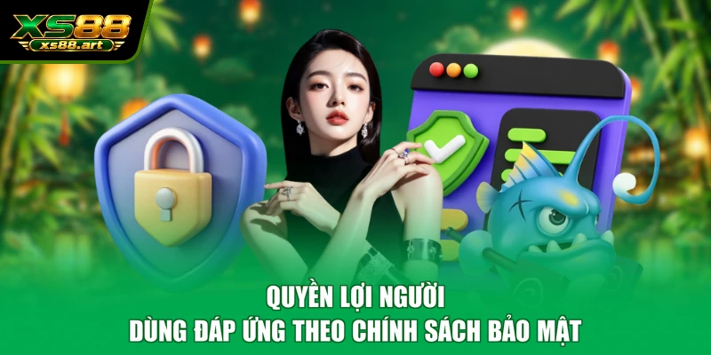 Quyền lợi người dùng đáp ứng theo chính sách bảo mật